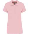 KB255 K255 Kariban Ladies Short Sleeve Piqué Polo Shirt Pale Pink colour image